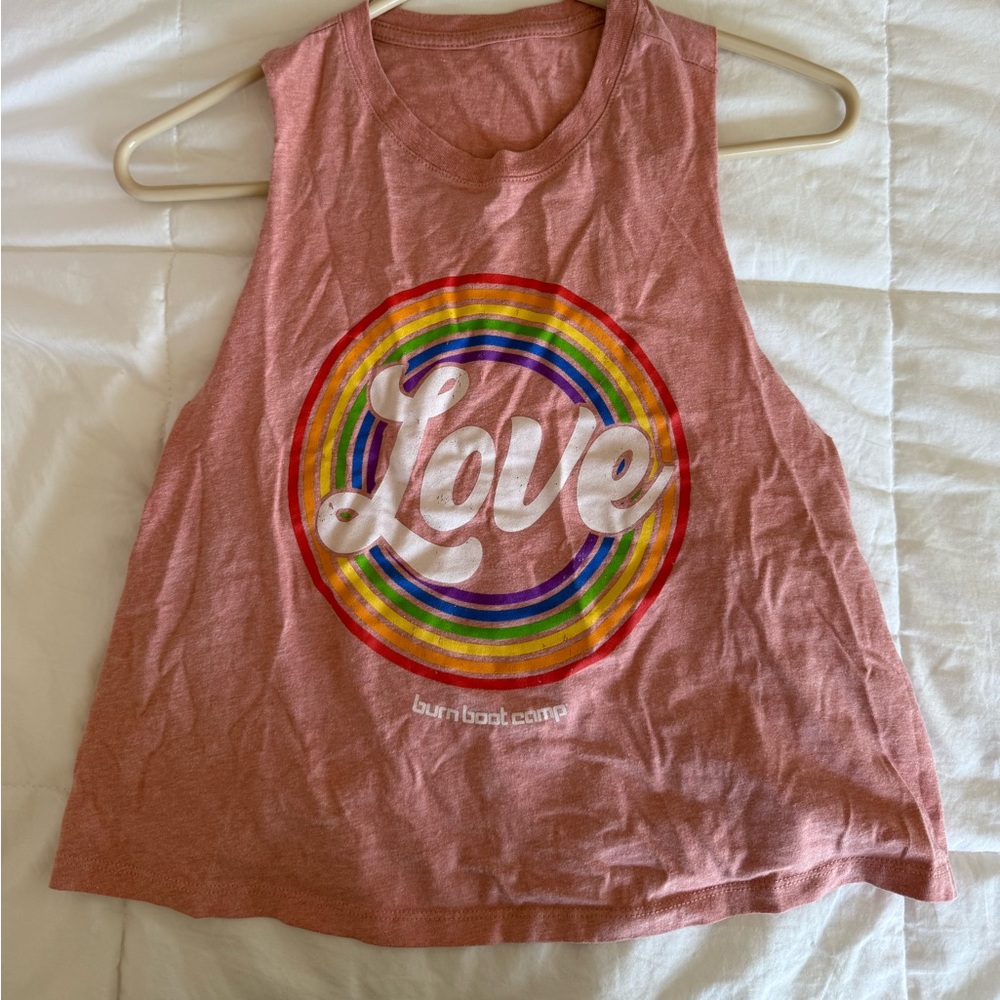 Pride Burn Boot Camp Tank Top